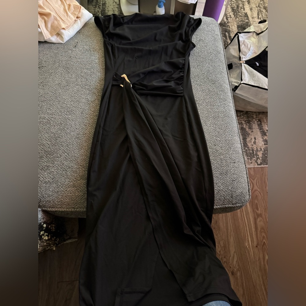 Chic Strapless Black Dress
